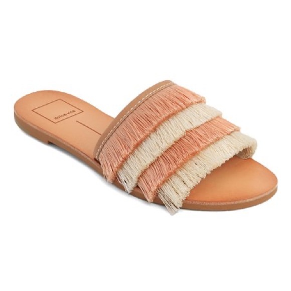 Dolce Vita Shoes - DOLCE VITA Celaya Natural Fringe Sandal sz 6